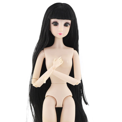 Doll Gray Hair Doll Toys for Girls Dress Up Toys