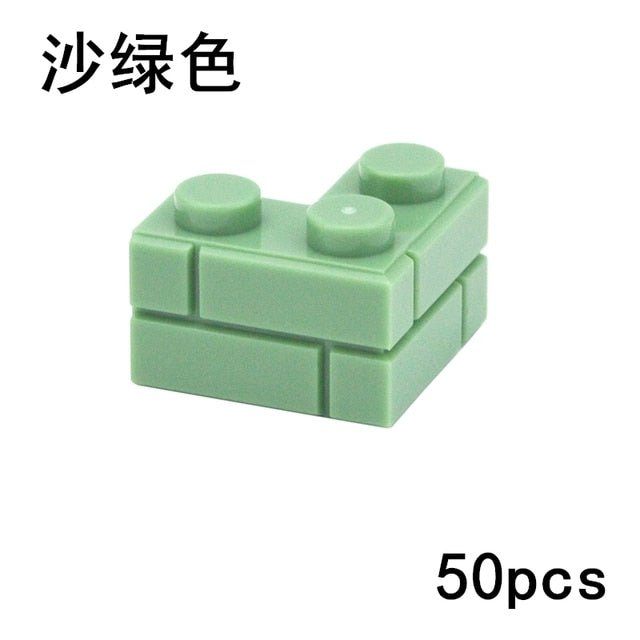 Thick Wall Figures Bricks Compatible Dots Building