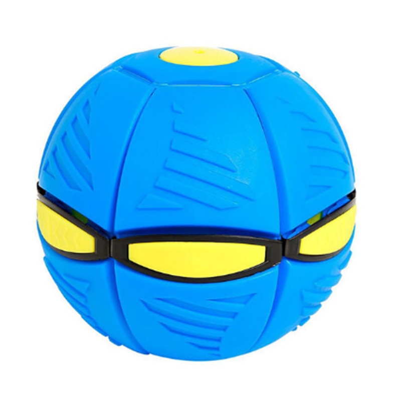 Kids Flat Throw Disc Ball Flying Balls with For Children's Toy Balls Boy Outdoor Sports Toys Gift Flat Ball