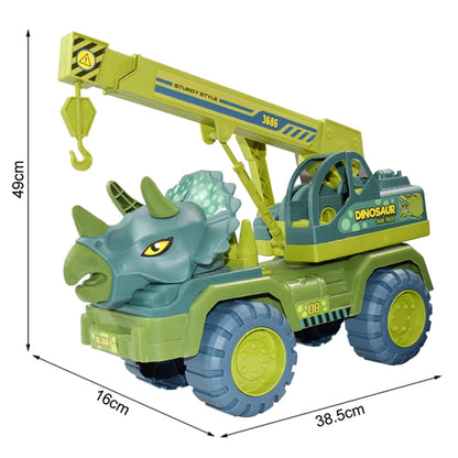 Children Dinosaur Transport Car Toy Oversized