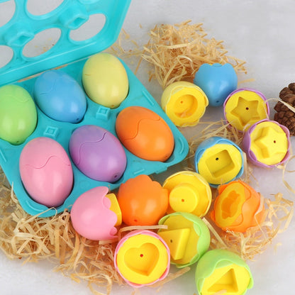 Montessori Smart Eggs 3D Puzzle Toys For Children