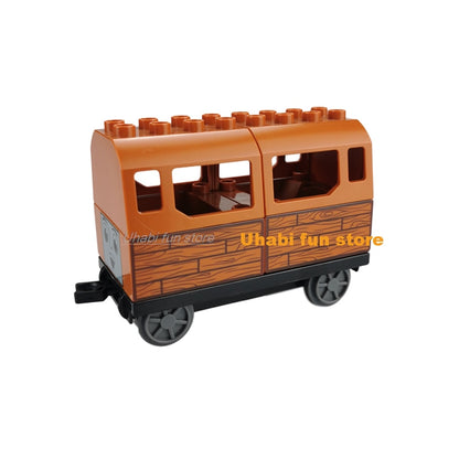 Rail Transport Big Size Building Blocks Creative