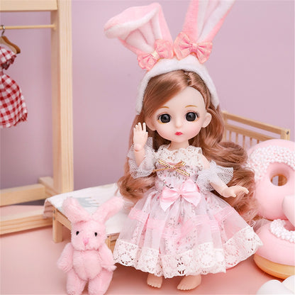 16cm Princess BJD Doll with Clothes and Shoes