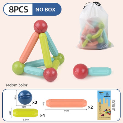 Magnetic Constructor Blocks Set Toys