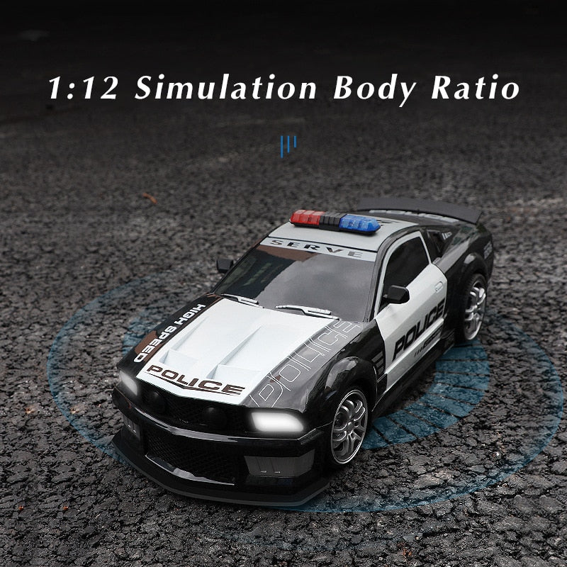 Police RC Car Remote Control Cars Toy