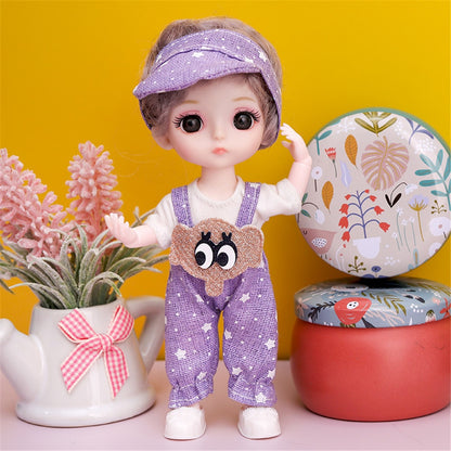 16cm Princess BJD Doll with Clothes and Shoes