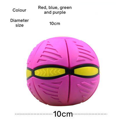 Kids Flat Throw Disc Ball Flying Balls with For Children's Toy Balls Boy Outdoor Sports Toys Gift Flat Ball