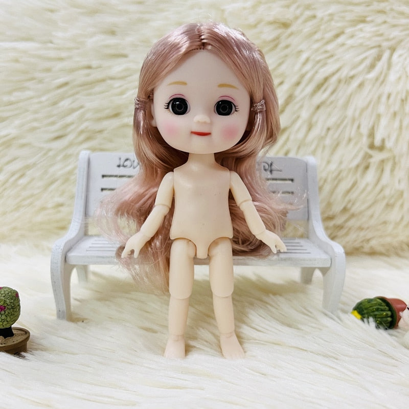 Mini Naked Body DIY Toy Dolls