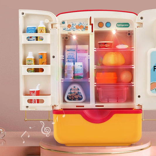 Kids Toy Fridge Refrigerator Accessories