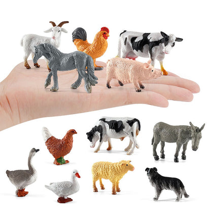 Realistic Animal Figurines Simulated Poultry Action Figure