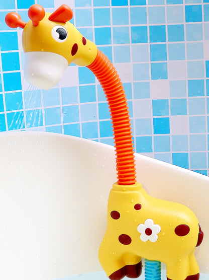 Children Bath Toy Electric Cartoon Giraffe Shower Baby Spray Bathtub Toys