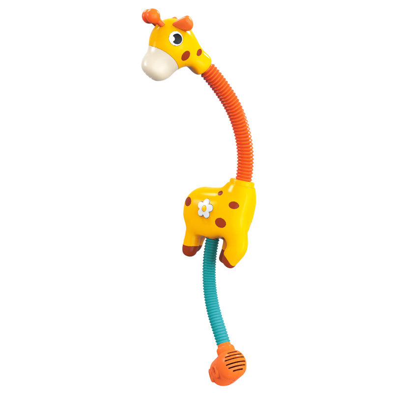 Children Bath Toy Electric Cartoon Giraffe Shower Baby Spray Bathtub Toys