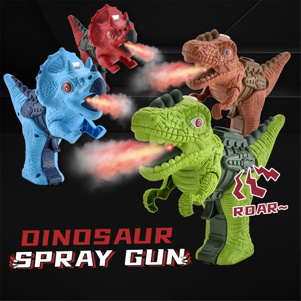 Dinosaur Sound Fire Spray Gun Tyrannosaurus Rex Triceratops