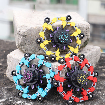 Deformed Fidget Spinner Chain Toys For Children Antistress Hand Spinner