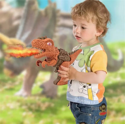 Dinosaur Sound Fire Spray Gun Tyrannosaurus Rex Triceratops