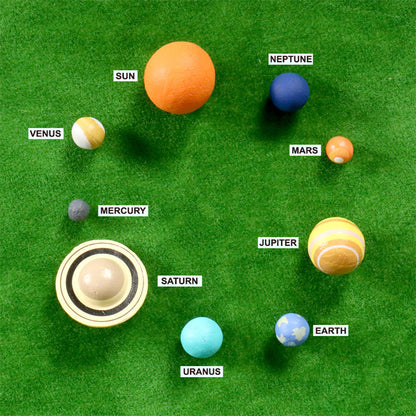 Simulation The Solar System Plastic Cosmic Planet System Universe Model