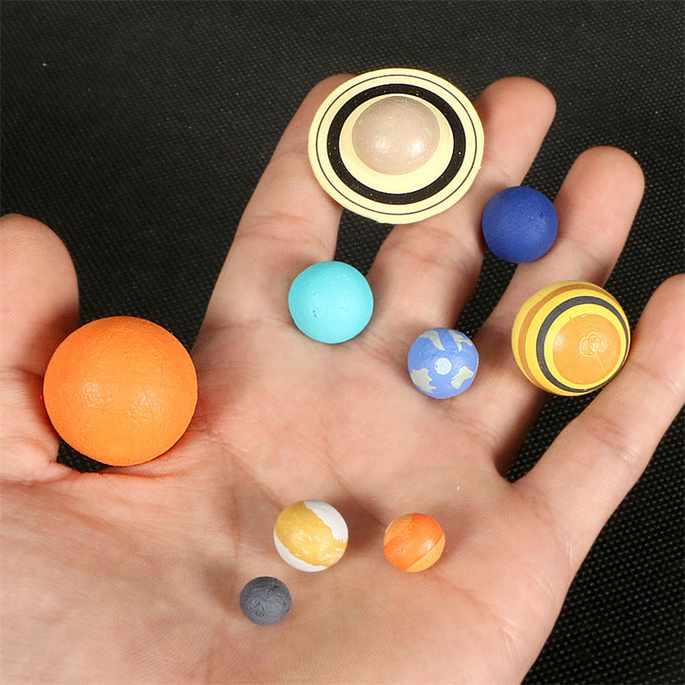 Simulation The Solar System Plastic Cosmic Planet System Universe Model