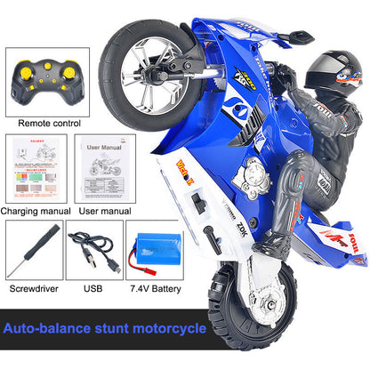 Side-tracking Off-road Unicycle Remote Control Electric Motorcycle Children Toys