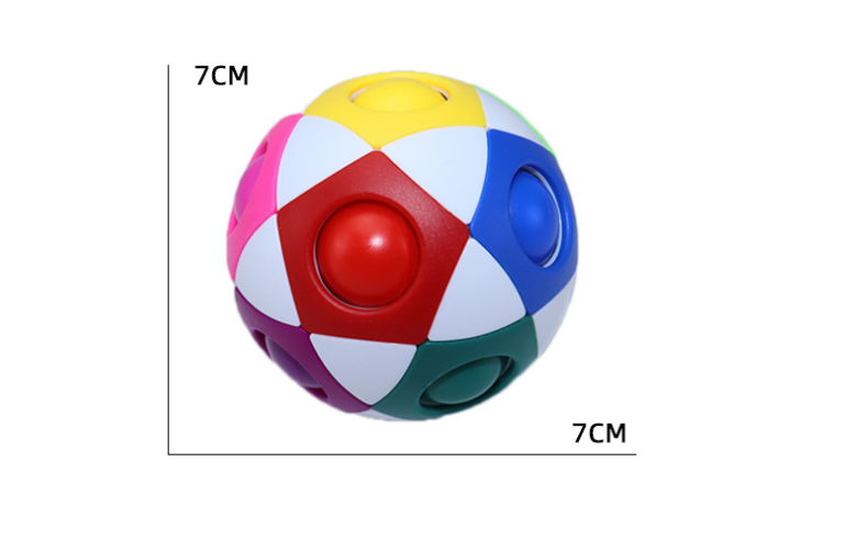 Decompression Soccer Rainbow Ball Magic Cube Intellectual Toys