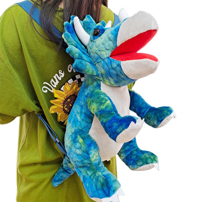 Dinosaur Backpack Cartoon Children Simulation