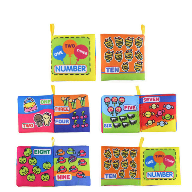 Coolplay Cloth Books Soft Baby Books