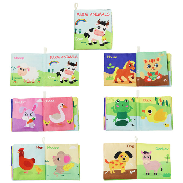 Coolplay Cloth Books Soft Baby Books