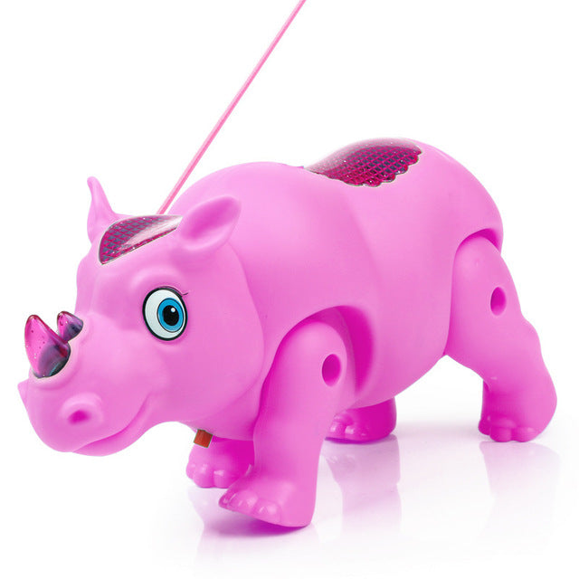 Pink Color Electric Walking Pig Toy