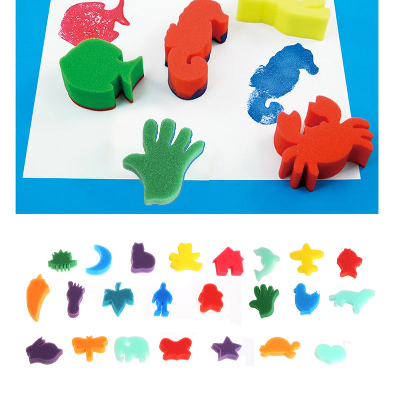 Sponge Set Children Kids Art Painting