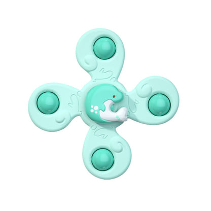 Baby Spin Top Bath Toys Teether