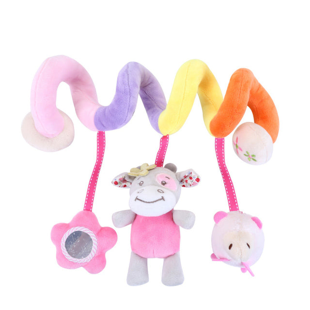 Newborn Baby Plush Stroller Toys