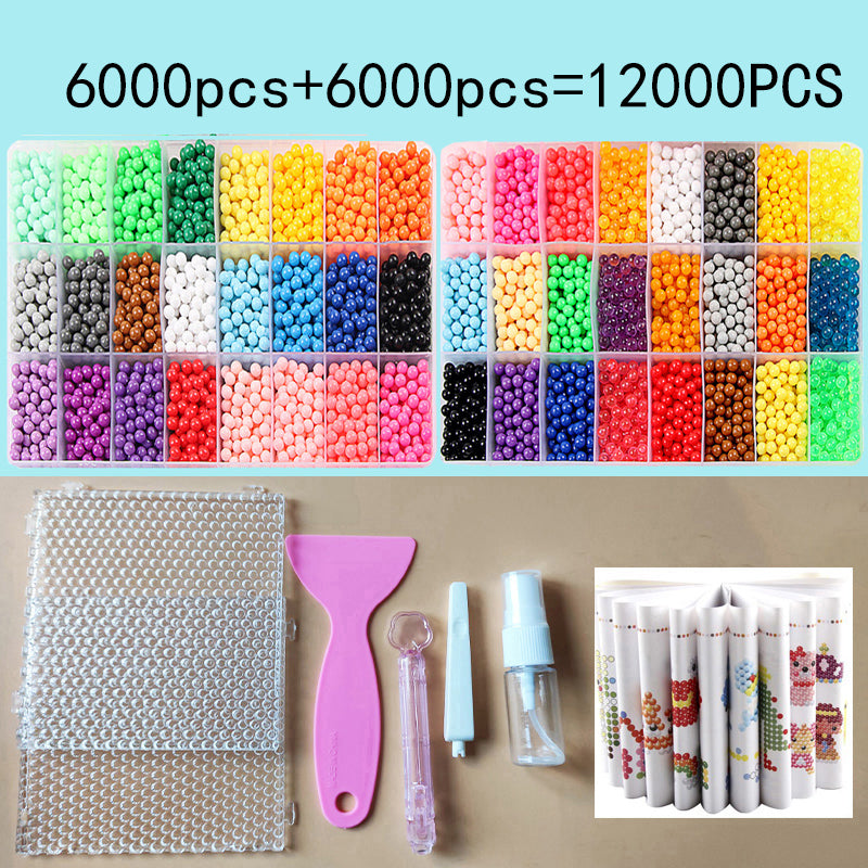 Refill Beads Puzzle Crystal Spray Beads