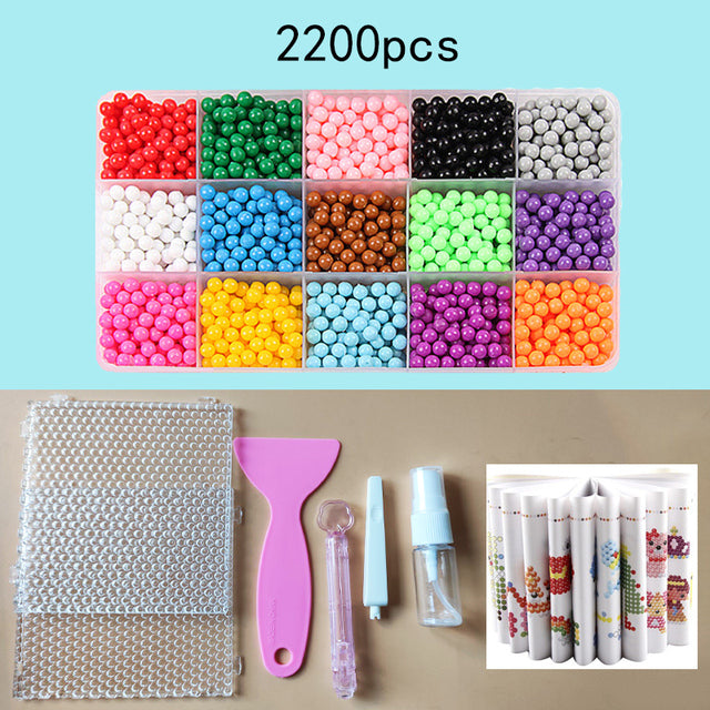 Refill Beads Puzzle Crystal Spray Beads