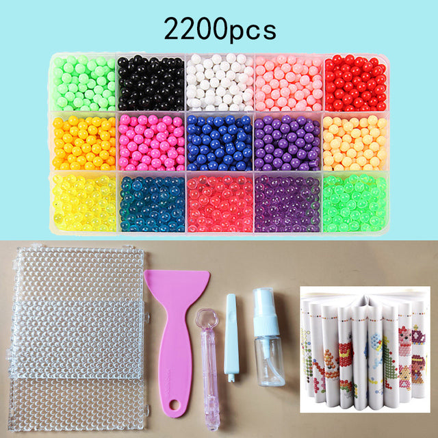 Refill Beads Puzzle Crystal Spray Beads