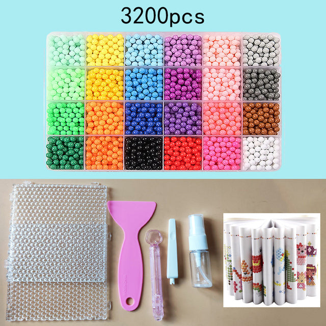 Refill Beads Puzzle Crystal Spray Beads