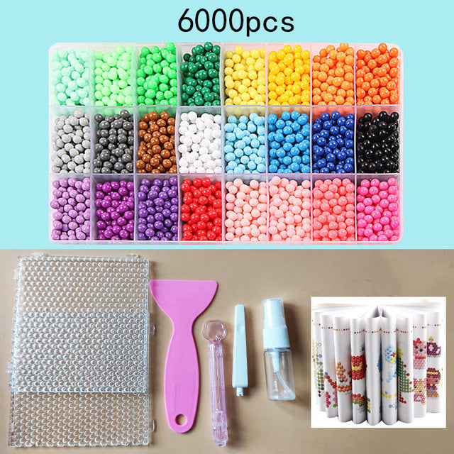 Refill Beads Puzzle Crystal Spray Beads