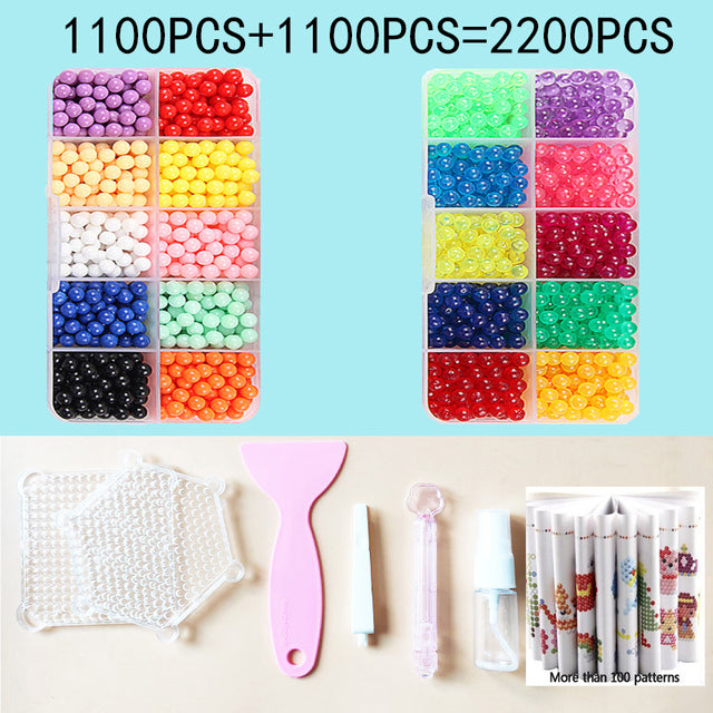 Refill Beads Puzzle Crystal Spray Beads