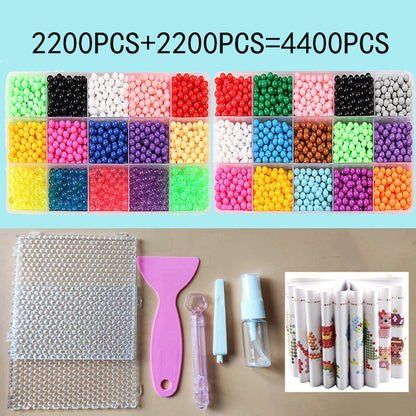 Refill Beads Puzzle Crystal Spray Beads