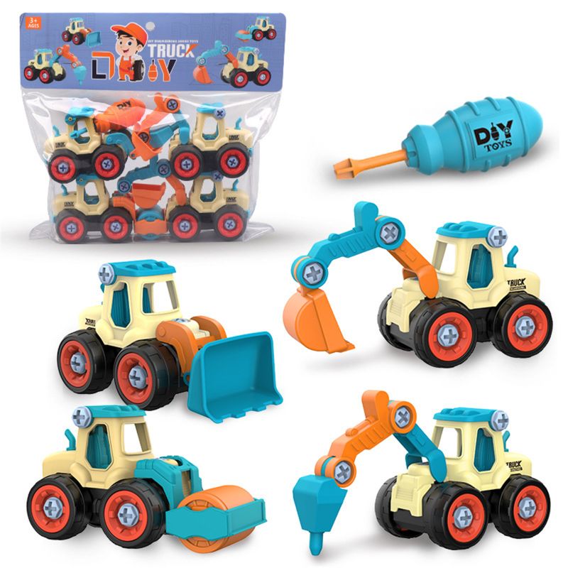 Construction Toy Engineering Car Fire truck