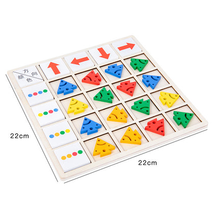 Montessori Toys Kids Logical Thinking Training