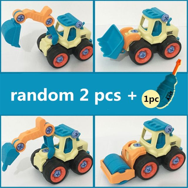 Construction Toy Engineering Car Fire truck