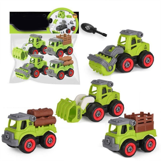 Construction Toy Engineering Car Fire truck