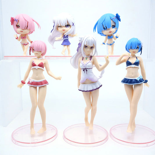 Anime In A Different World Girl action Figure