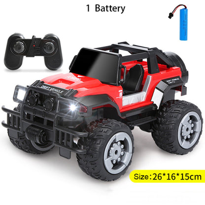 Car With Led Lights Off-Road Trucks