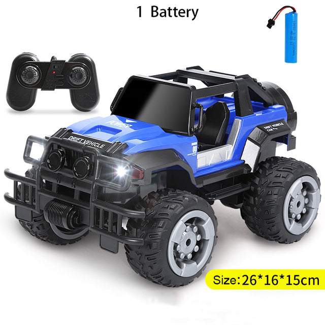 Car With Led Lights Off-Road Trucks