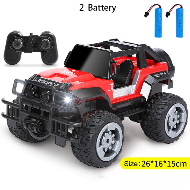 Car With Led Lights Off-Road Trucks