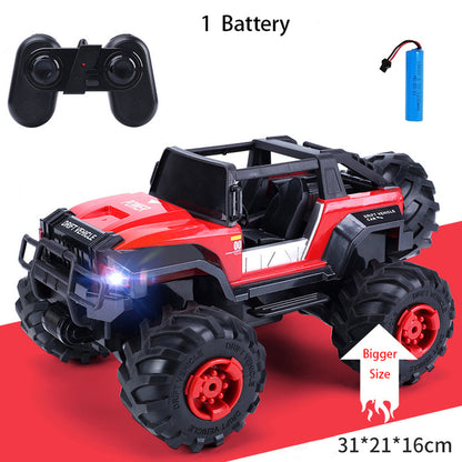 Car With Led Lights Off-Road Trucks