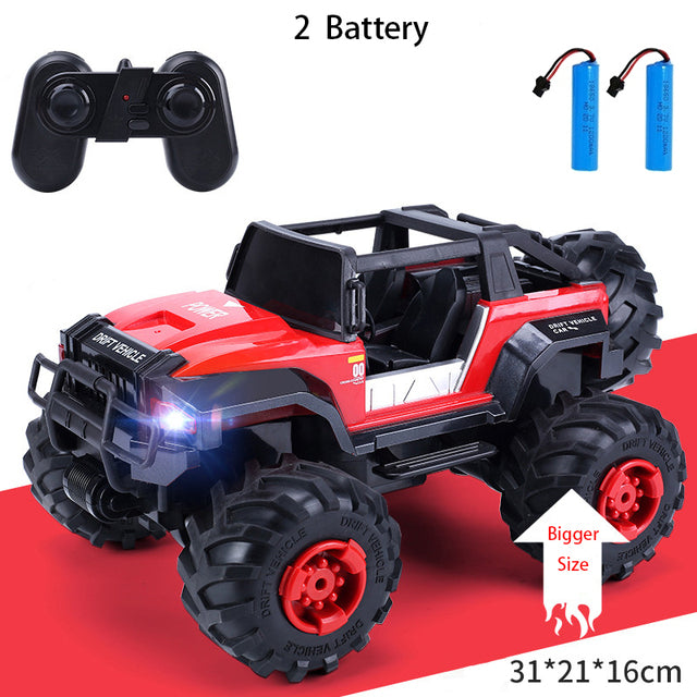 Car With Led Lights Off-Road Trucks