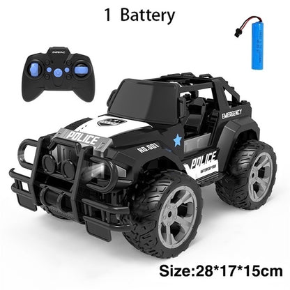 Car With Led Lights Off-Road Trucks