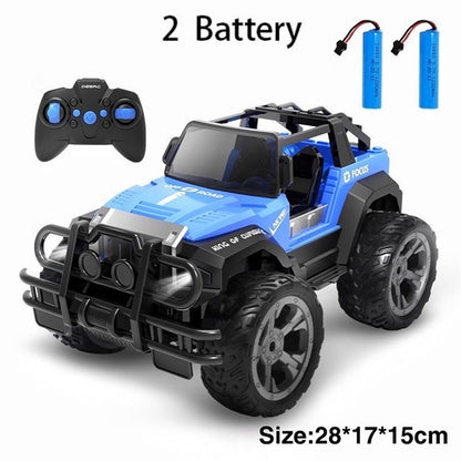 Car With Led Lights Off-Road Trucks