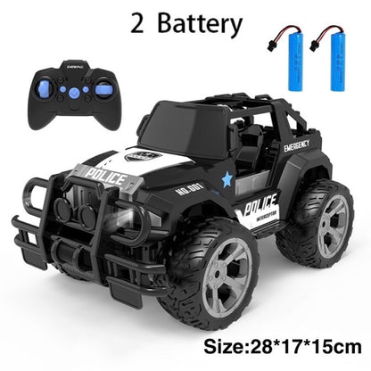 Car With Led Lights Off-Road Trucks